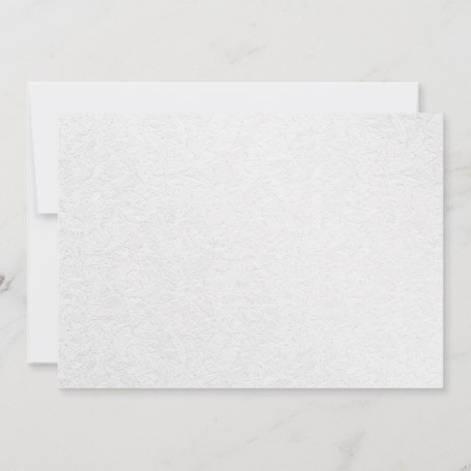 Silver glitter zwaait paarse juwelen bruiloft uit kaart (Achterkant)