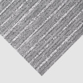 Silver Glittery Stripes Tissuepapier (Detail)