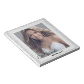 Silver Glitz Autograph Pad Notitieblok (Schuin)