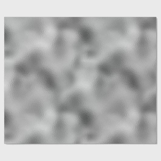 Silver Glitz Cadeaupapier (Vlak)