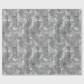 Silver Glitzy Glitter Snake Print Cadeaupapier (Vlak)