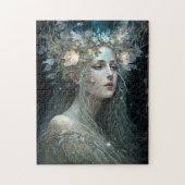 Silver Goddess Fantasy Art Legpuzzel (Verticaal)
