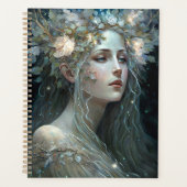 Silver Goddess Fantasy Art Planner (Voorkant)