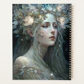 Silver Goddess Fantasy Art Planner (Achterkant)