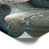 Silver Goddess Fantasy Art Poster (Hoek)