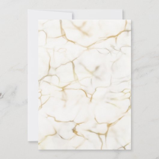 Silver & Gold Abstract Watercolor Wedding Kaart (Achterkant)