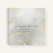 Silver Gold Artist Guest Book for Art Show Notitieboek (Voorkant)