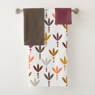 Silver, Gold, Brass en Platinum Bath Towel Set Bad Handdoek