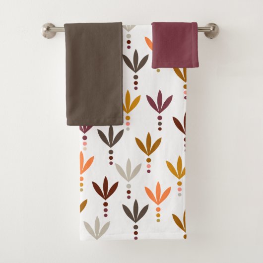 Silver, Gold, Brass en Platinum Bath Towel Set Bad Handdoek (Insitu)