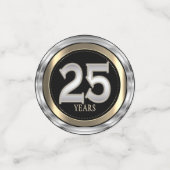 Silver, Gold en Black - 25 jaar Confetti (Kleine voorkant)