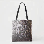 Silver Gold Glitter Glam #1 (Faux Glitter) #decor Tote Bag (Voorkant)