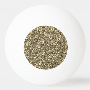 Silver Gold Glitter Kijk Ping Pong Ball Elegant