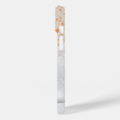 Silver Gold glitter sparkles name Case-Mate iPhone Case (Achterkant / Links)