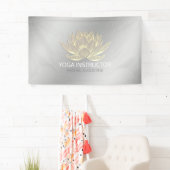 Silver Gold Lotus Yoga Meditation Reiki Instructor Spandoek (Insitu)