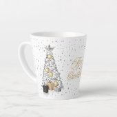 Silver & Gold Merry-kerst Latte Mok (Linkerhoek)
