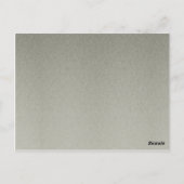 Silver Gold Sneeuwvlok Winter Trouwtafel Kaart (Achterkant)