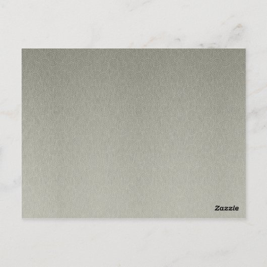 Silver Gold Sneeuwvlok Winter Trouwtafel Kaart (Achterkant)