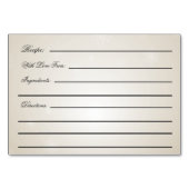 Silver Gold snewflake vrijgezellenfeest recept car Kaart (Achterkant)