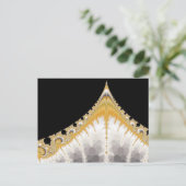 Silver Gold Volcano-Briefkaart Briefkaart (Staand voorkant)