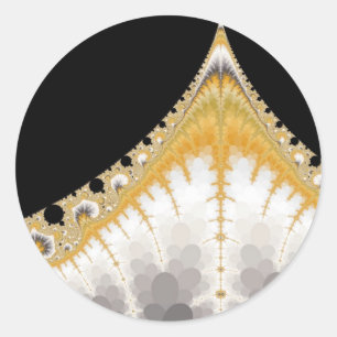 Silver Gold Vulkaan Stickers