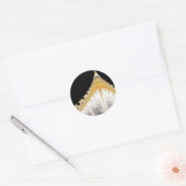 Silver Gold Vulkaan Stickers (Envelop)
