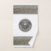 Silver Gorgon - Medusa Gast / Cadeau Bad Handdoek (Handdoek)