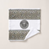 Silver Gorgon - Medusa Gast / Cadeau Bad Handdoek (Wasdoekje)