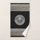 Silver Gorgon - Medusa Gast / Cadeau Bad Handdoek (Handdoek)