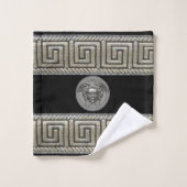 Silver Gorgon - Medusa Gast / Cadeau Bad Handdoek (Wasdoekje)