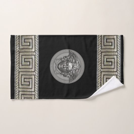 Silver Gorgon - Medusa Gast / Cadeau Bad Handdoek (Handdoek)