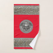 Silver Gorgon - Medusa Gast / Cadeau Bad Handdoek (Handdoek)
