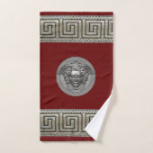 Silver Gorgon - Medusa Gast / Cadeau Bad Handdoek (Handdoek)