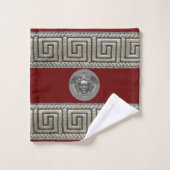 Silver Gorgon - Medusa Gast / Cadeau Bad Handdoek (Wasdoekje)