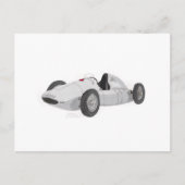 Silver GP Racer Briefkaart (Voorkant)