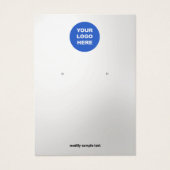 Silver Gradient Logo toevoegen waarmee de Kaart va (Voorkant)