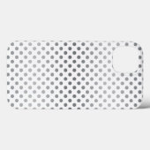 Silver Gradient Polka Dots van Shirley Taylor Case-Mate iPhone Case (Achterkant (horizontaal))