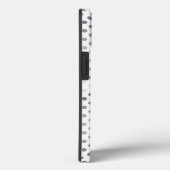 Silver Gradient Polka Dots van Shirley Taylor Case-Mate iPhone Case (Achterkant / Rechts)