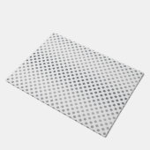 Silver Gradient Polka Dots van Shirley Taylor Deurmat (Schuin)