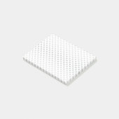 Silver Gradient Polka Dots van Shirley Taylor Post-it® Notes (Schuin)