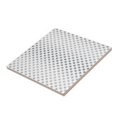 Silver Gradient Polka Dots van Shirley Taylor Tegeltje (Zijkant)
