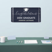 Silver Graduation Party Budget Spandoek (Beurs)