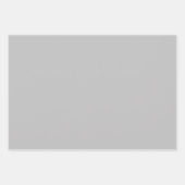 Silver Gray Inpakpapier Vel (Voorkant)