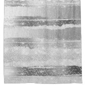 SILVER GRAY STROKES LINES MODERN ARTWORK DOUCHEGORDIJN (Voorkant)