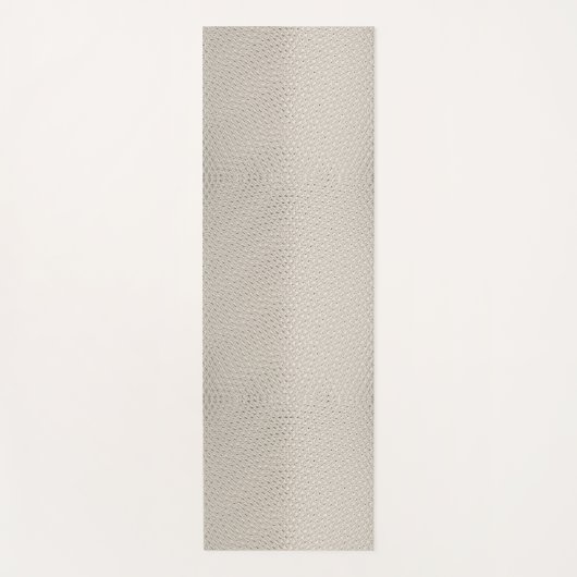 Silver Gray Yoga Mat (Voorkant)