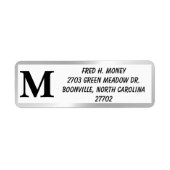 SILVER GRENS ETIKET (Voorkant)