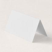 Silver Grey Agate Glitter Luxe Visitekaartje (Achterkant)