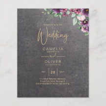 Silver Grey Berry Floral Wedding Winter Herfst