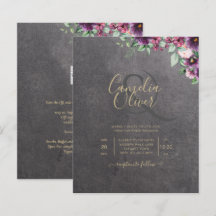 Silver Grey Berry Floral Wedding Winter Herfst