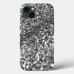 Silver Grey Bokeh Glitter #1 (Faux Glitter) #decor Case-Mate iPhone Case