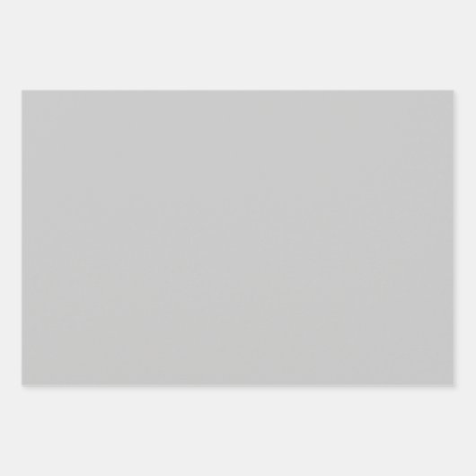 Silver Grey en Gold Inpakpapier Vel (Voorkant 3)